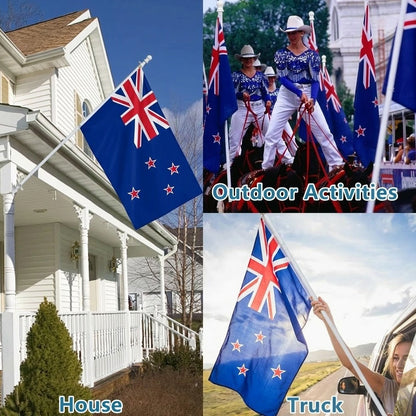 6ft Flag Pole Holder Kits Wall Mount Flagpole