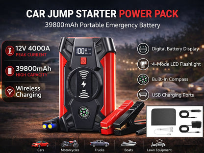Battery Car Jump Starter