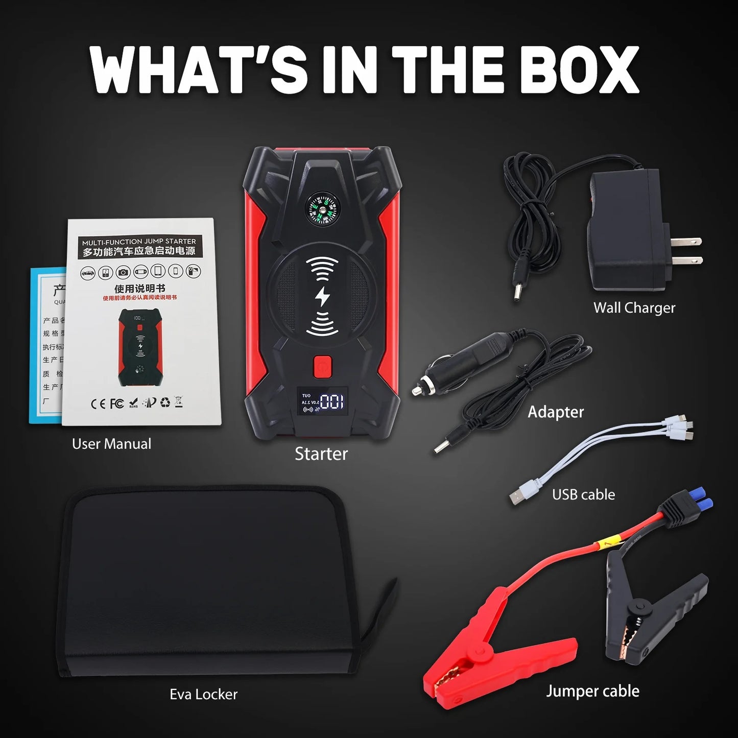 Battery Car Jump Starter