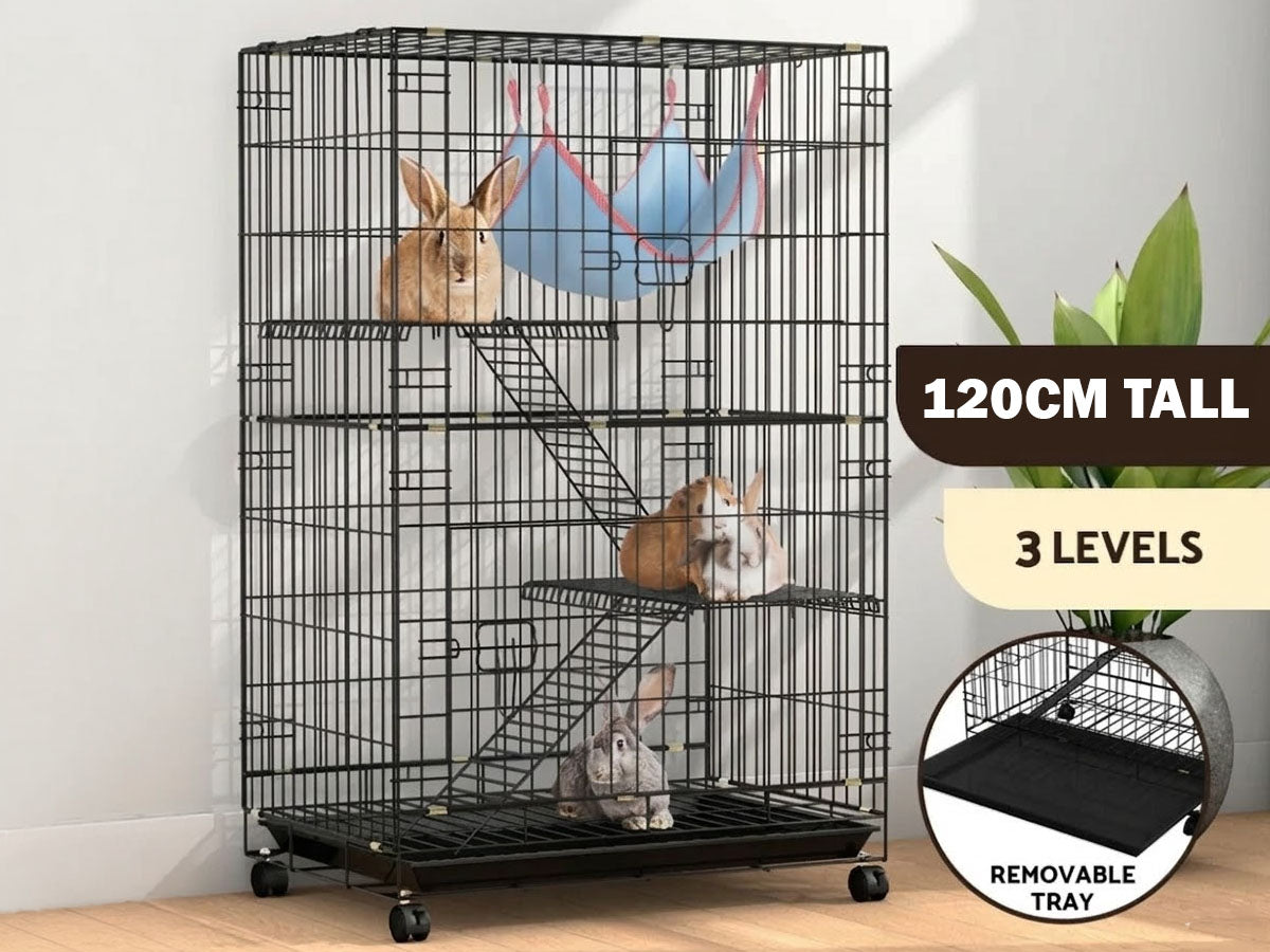 Pet Cage 76 cm x 52cm x 120 cm