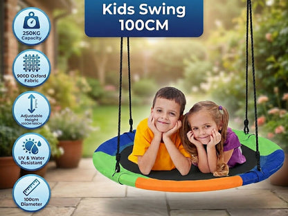 Kids Outdoor Playground Swing playhouse Large 100cm