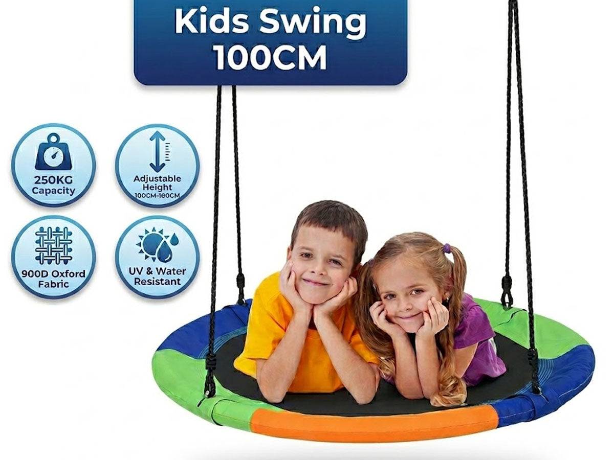 Kids Outdoor Playground Swing playhouse Large 100cm
