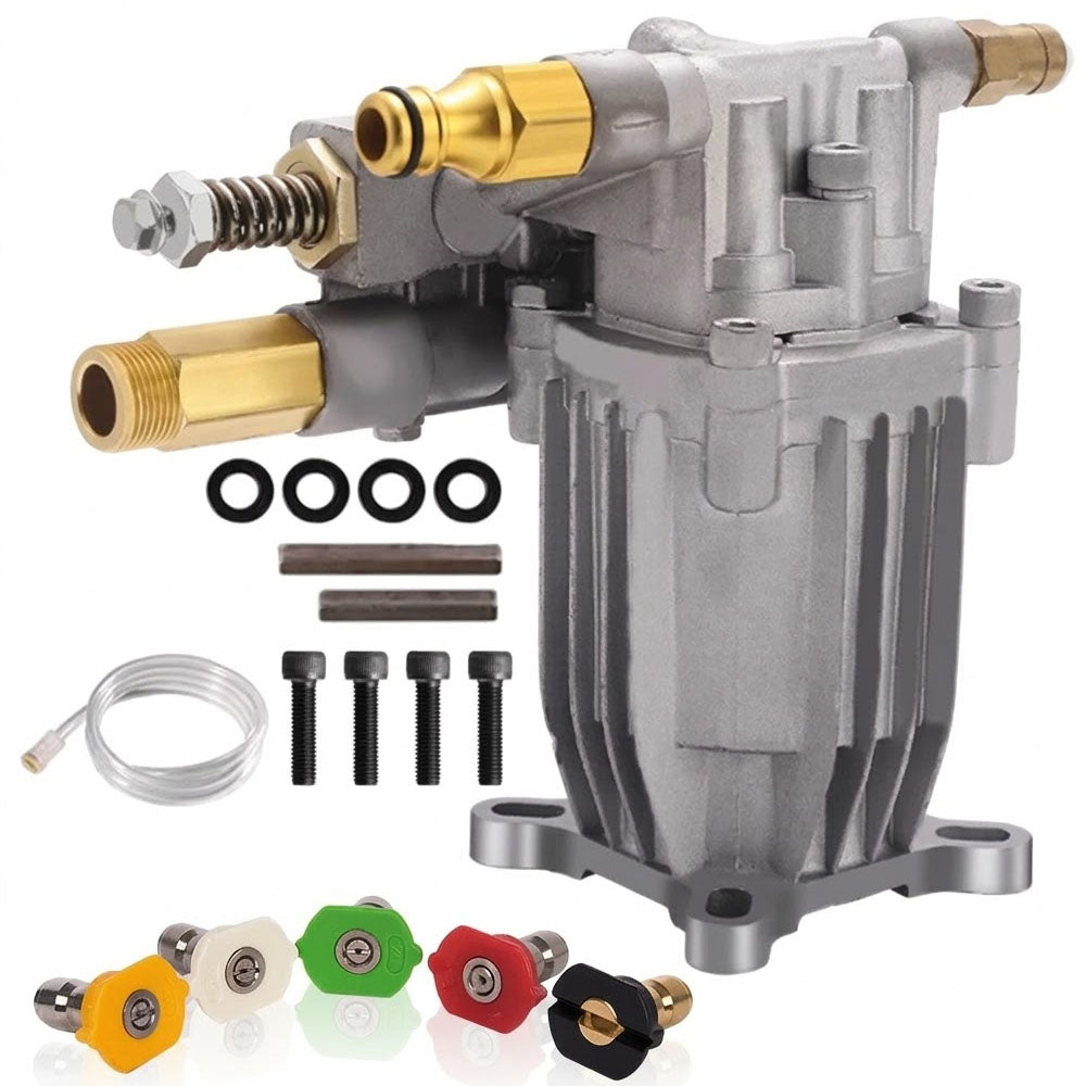 Water Blaster Pump Unit 19.05mm 3/4" Shaft 3000 PSI High Pressure Pump