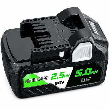 HIKOKI MULTIVOLT BATTERY LI-ION 1080W 36V/2.5AH 18V/5AH Replacement