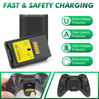 Battery for Xbox 360 AfterMarket
