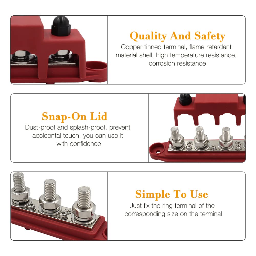 Battery Power Distribution Terminal Block 2 PCS