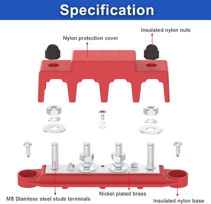 Battery Power Distribution Terminal Block 2 PCS