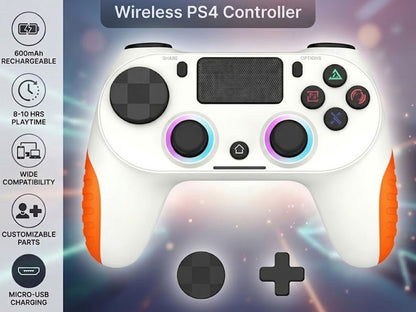 PS4 Controller Orange Aftermarket