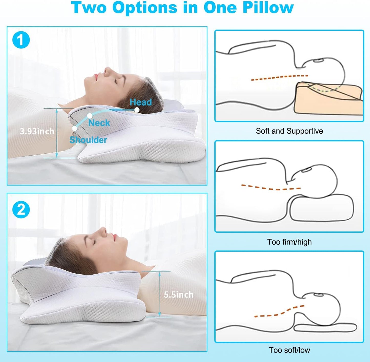 Cervical Neck Pillow Cervical Neck Pillow