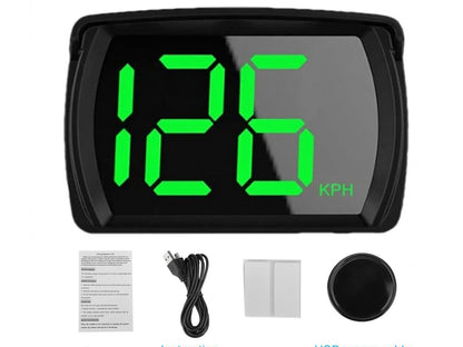 Digital Speedometer Universal GPS Car HUD Head Up Display KM/H Speed Display
