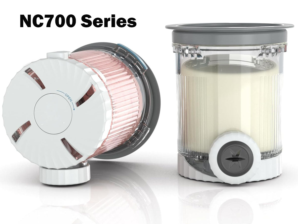 Ice Cream Pints and Lids Compatible with NC700 Series Ninja 2Pcs