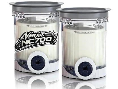 Ice Cream Pints and Lids Compatible with NC700 Series Ninja 2Pcs