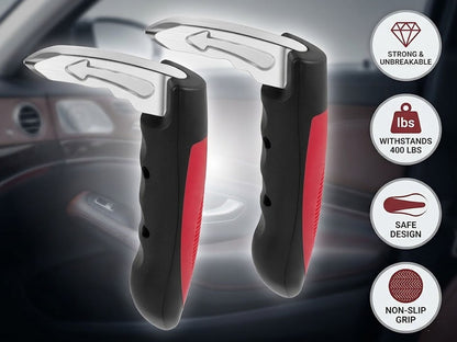 2 Pack Car Door Handle for Elderly Portable Car Handle Assist Vehicle Support Handle