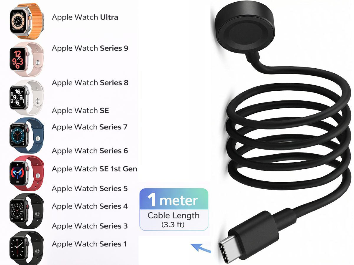Apple Watch Charger Replacement (Type-C)