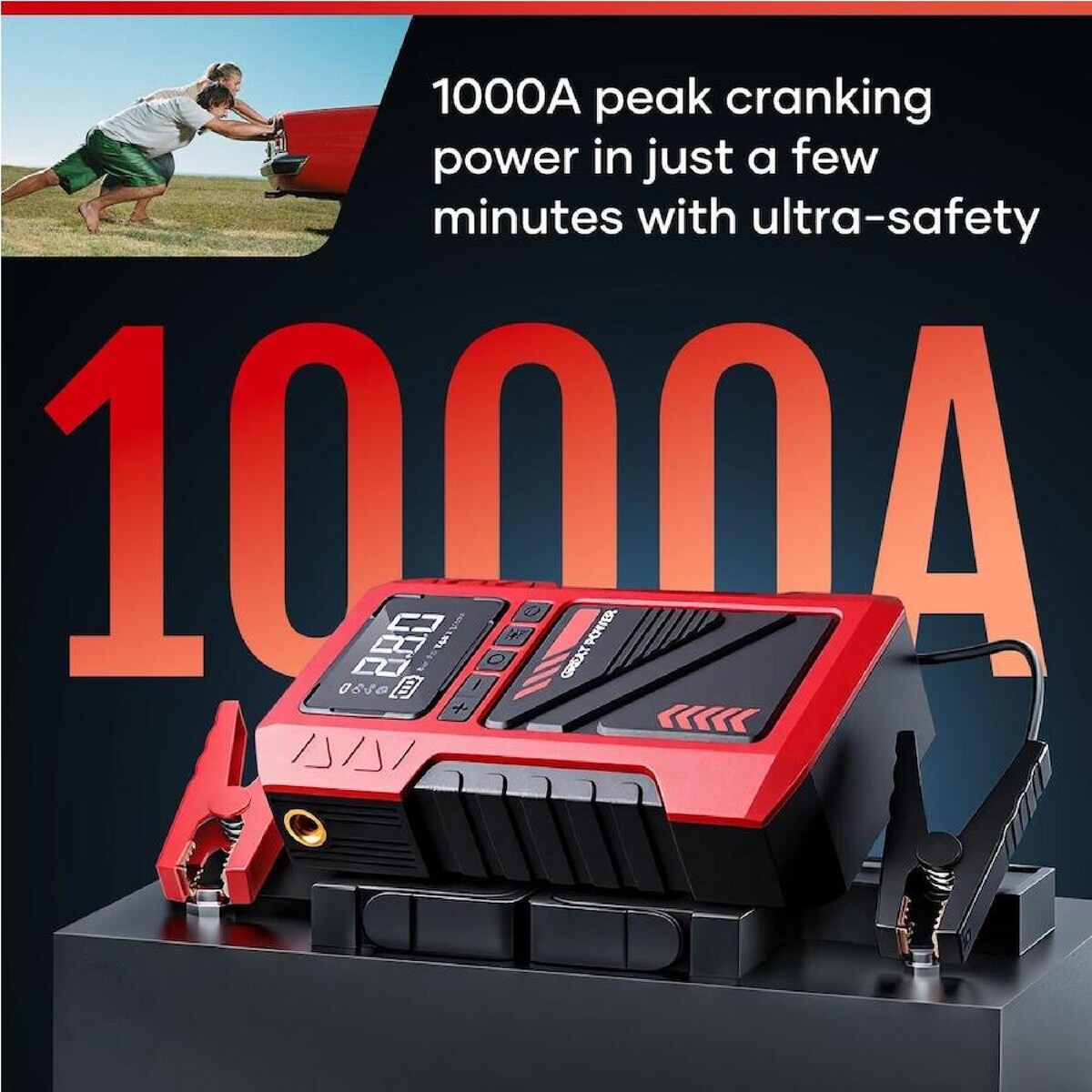 Car Jump Starter Pack 4IN1 12V