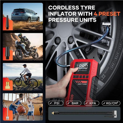 Car Jump Starter Pack 4IN1 12V