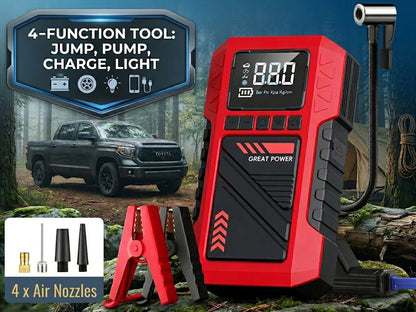 Car Jump Starter Pack 4IN1 12V