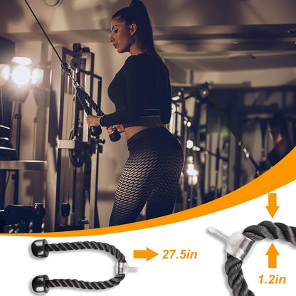 Home Gym Fitness Pulley Cable System Set