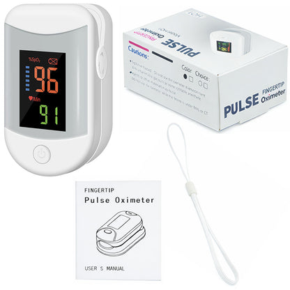 Finger Oximeter With Heart Rate Monitor