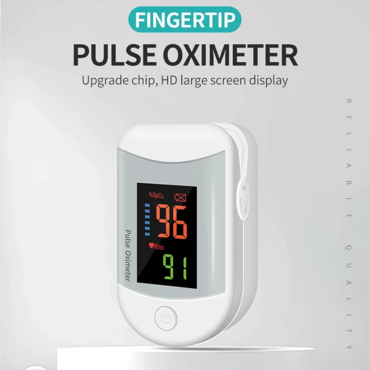 Finger Oximeter With Heart Rate Monitor