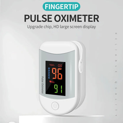 Finger Oximeter With Heart Rate Monitor