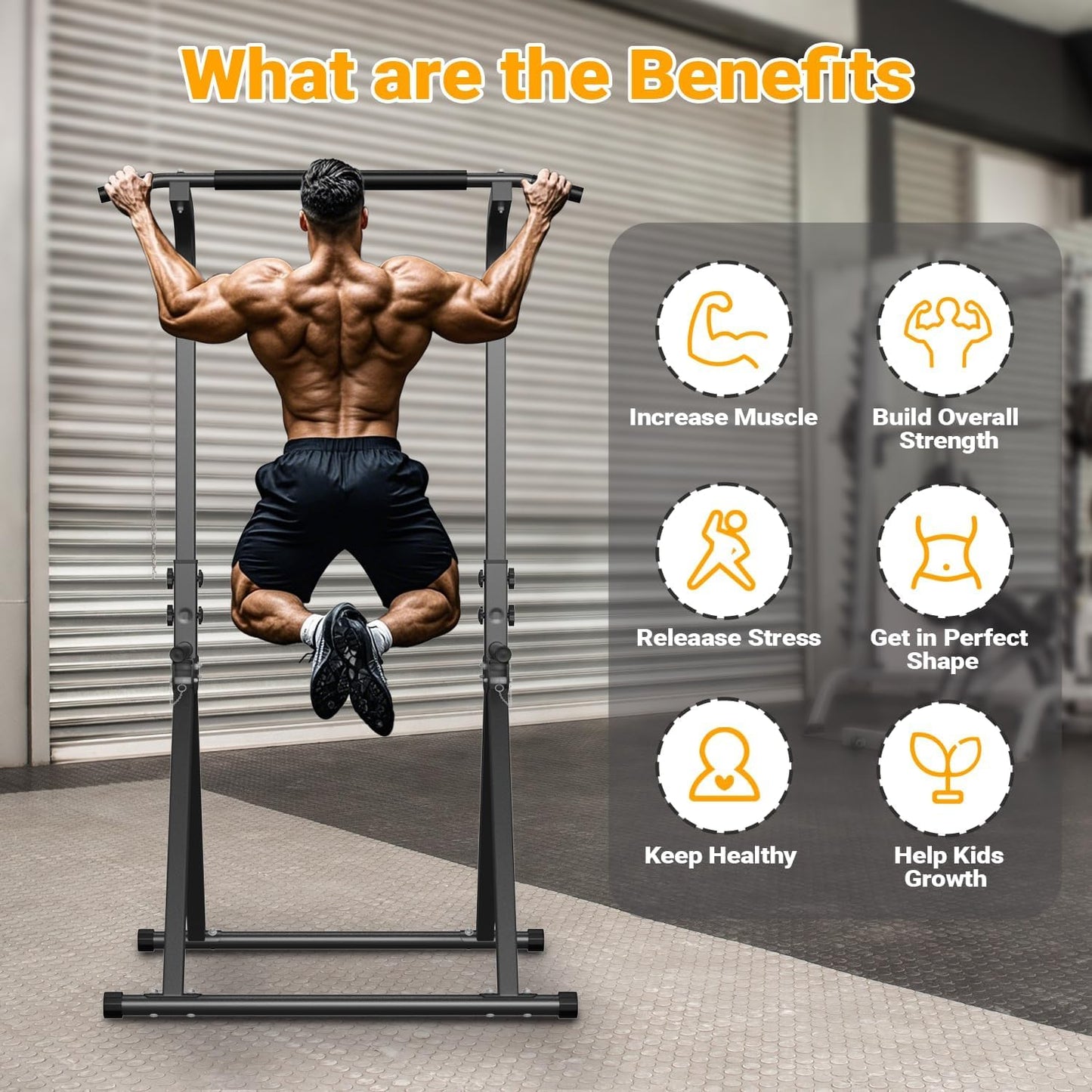 Multifunction Pull Up Power Tower Station