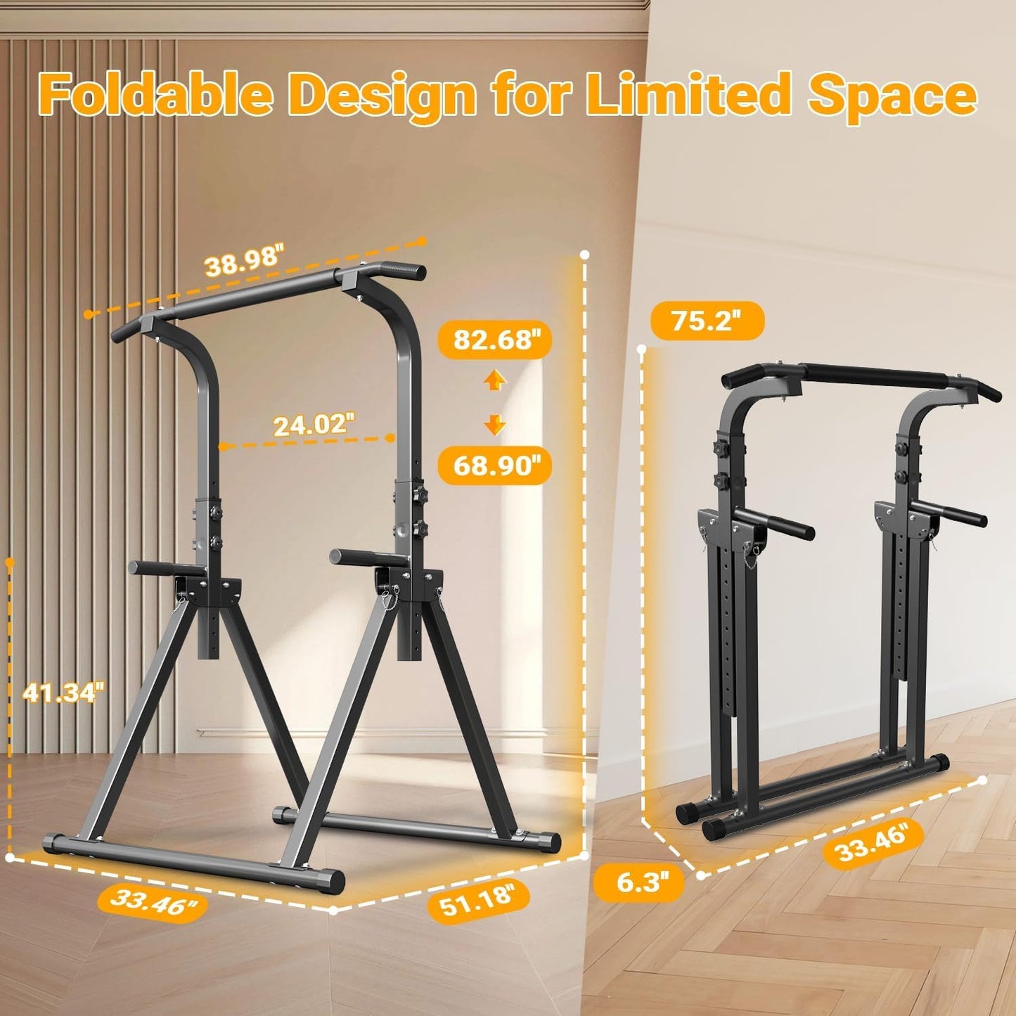 Multifunction Pull Up Power Tower Station