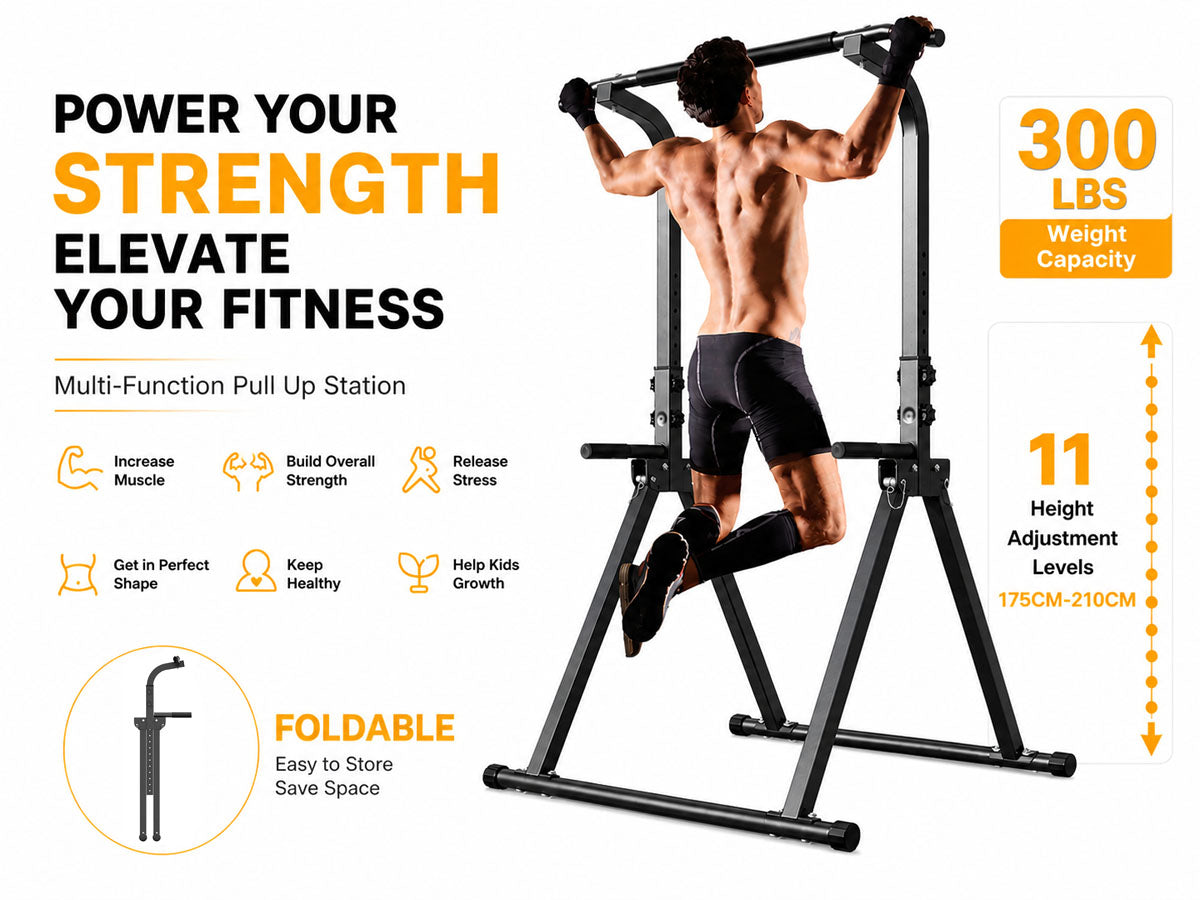 Multifunction Pull Up Power Tower Station