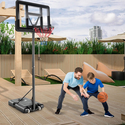 Basketball Hoop with stand height adjustable Hoop 3.05m