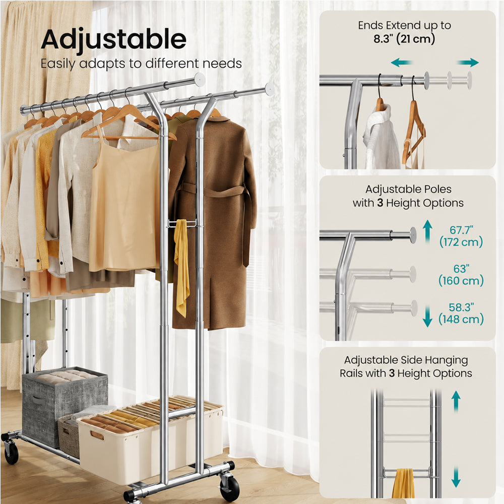 Heavy Duty Metal Garment Rack