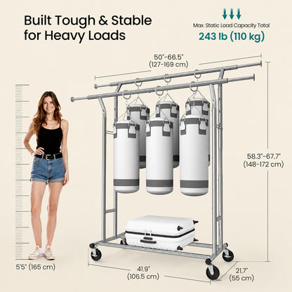 Heavy Duty Metal Garment Rack