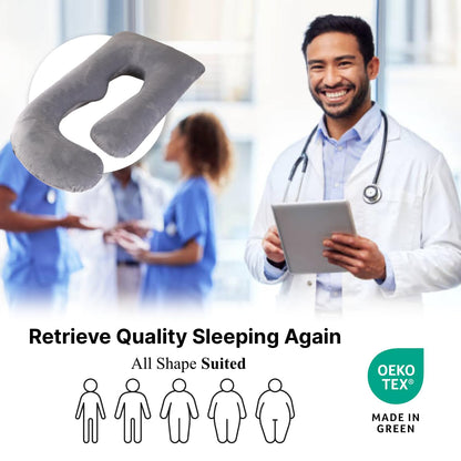 Pregnancy Pillow U-Shaped Full Length Body Support