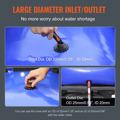 240L Water Storage Bladder Tank Container