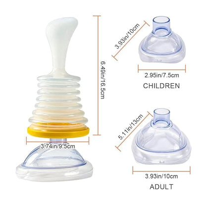 Anti Choking Device Portable Emergency Airway Suction Tool for Home & Travel
