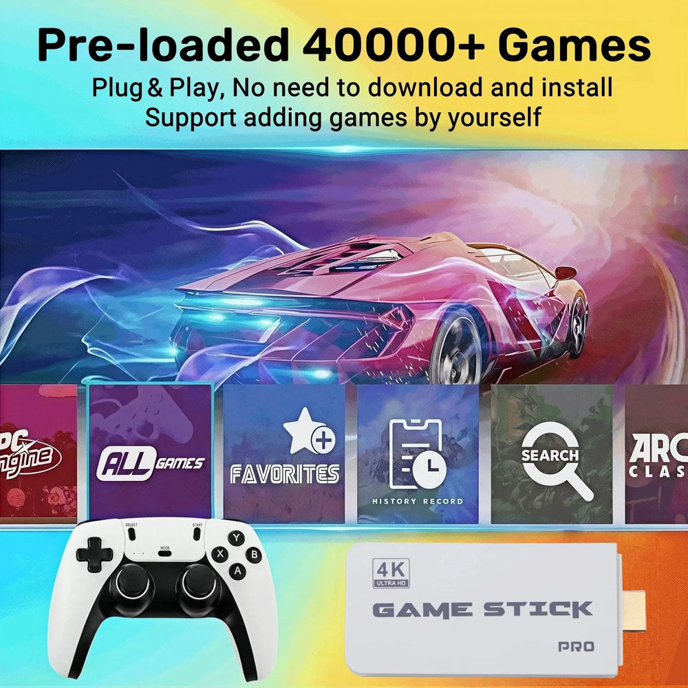 Gaming Stick 40,000+ games