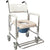 Mobile Shower Toilet Commode Chair