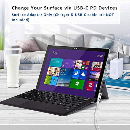 Surface Pro Charger Adapter USB C Charger Adapter