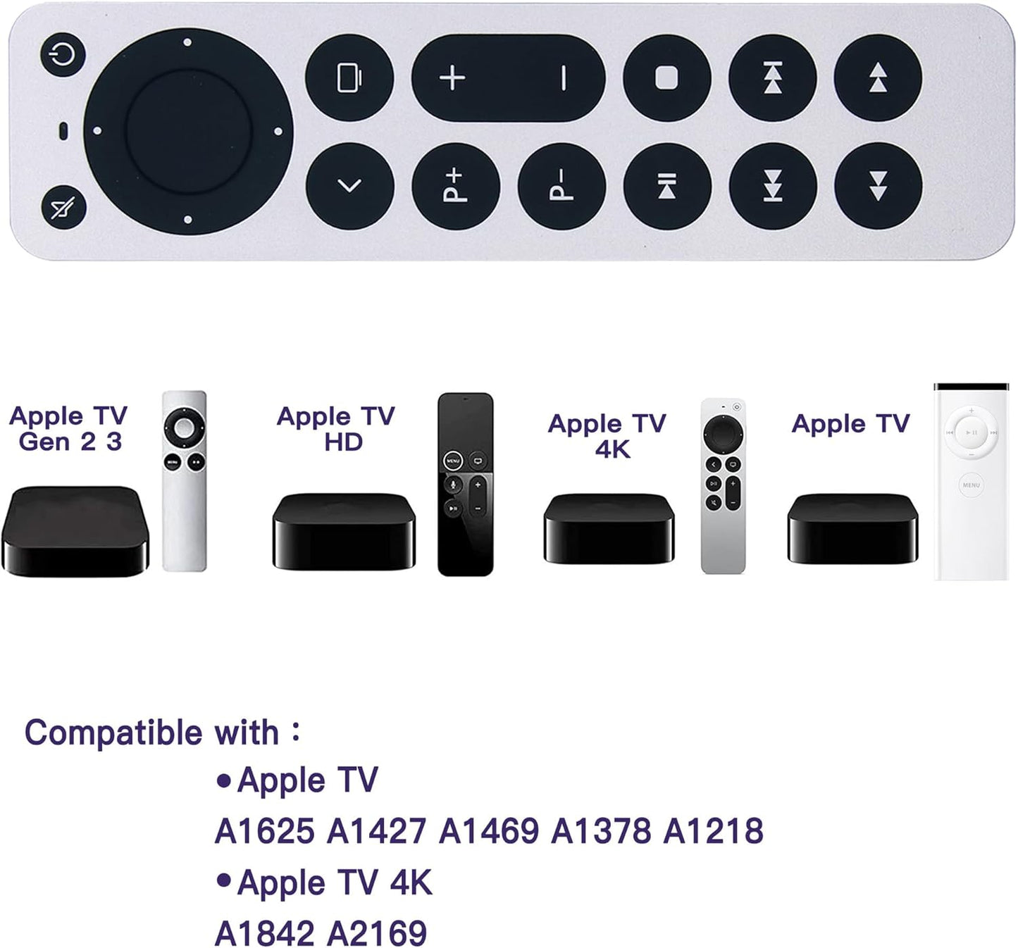 Apple Tv Remote Replacement For Apple