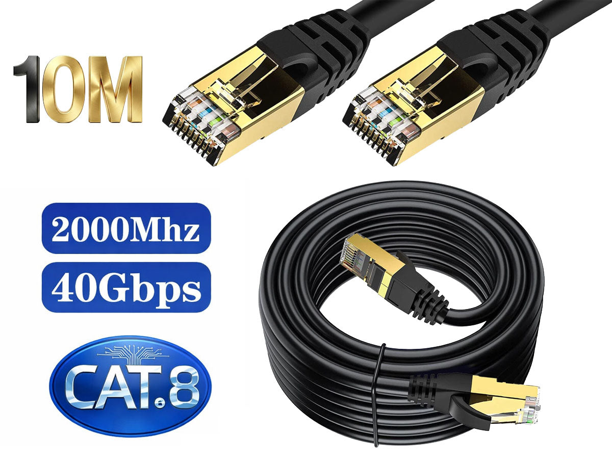 LAN Cable CAT8 Ethernet Cable 10m