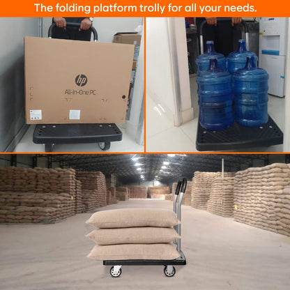 Platform Hand Trolley Cart 150KG