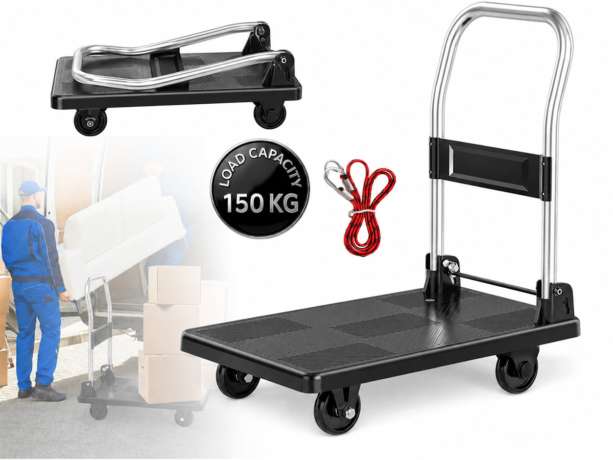 Platform Hand Trolley Cart 150KG
