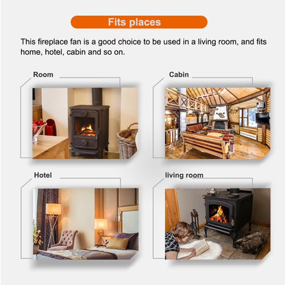 Stove Fan Fireplace Fan