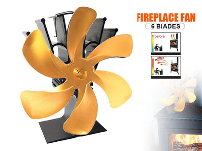 Stove Fan Fireplace Fan