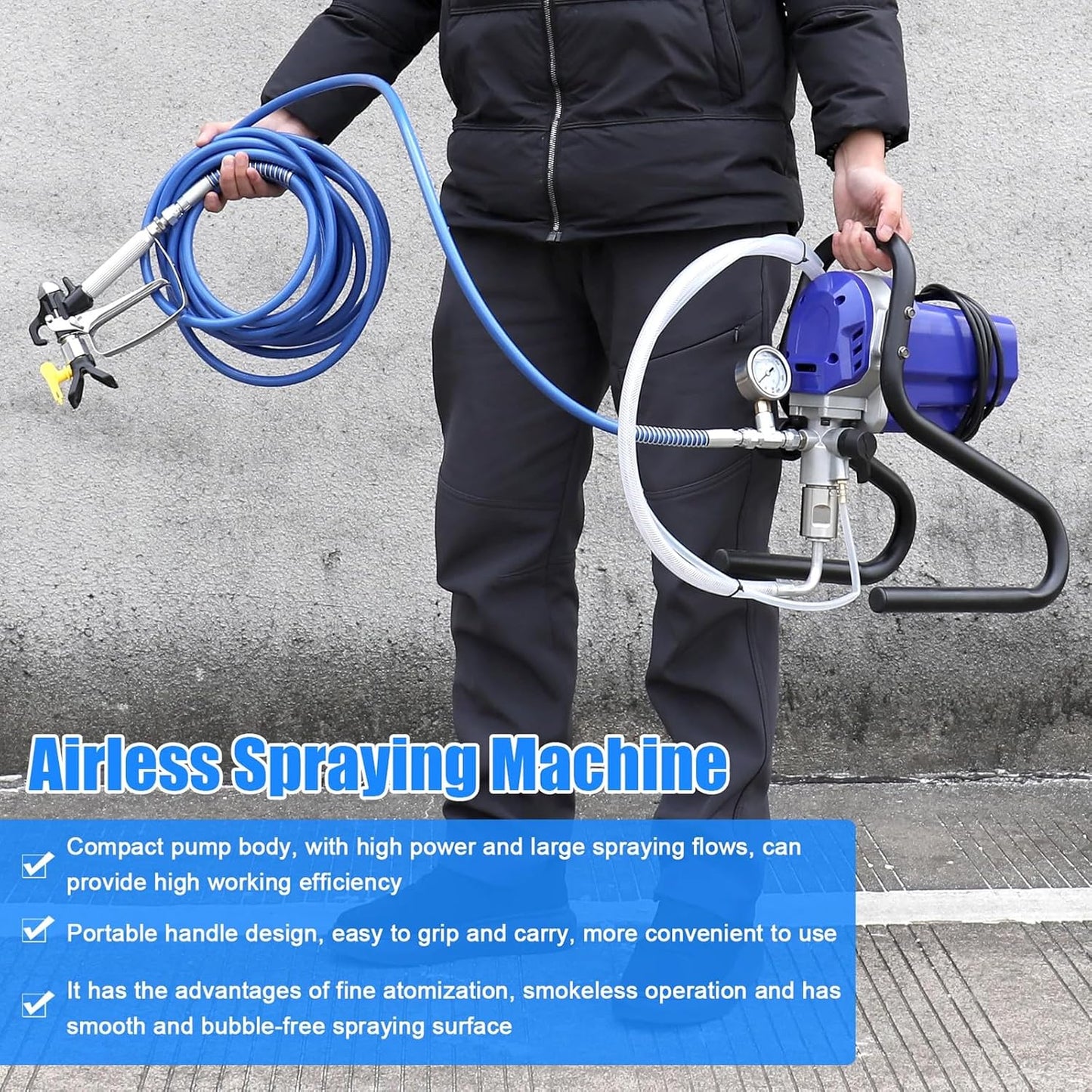 750W Airless Paint Sprayer
