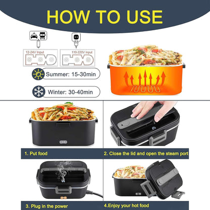 Electric Lunch Box Food Heater Food Warmer