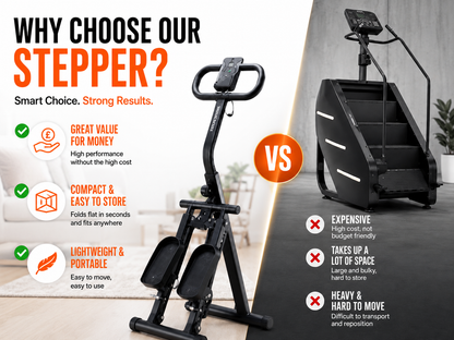 Fitness Foldable Stair Steppers Exercise at Home Fitness Steppers