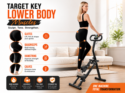 Fitness Foldable Stair Steppers Exercise at Home Fitness Steppers