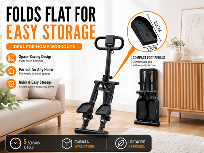 Fitness Foldable Stair Steppers Exercise at Home Fitness Steppers