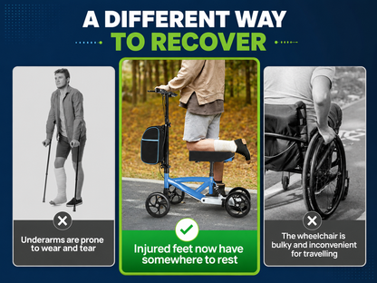 Knee Scooter Walker Mobility Walking Wheelchair