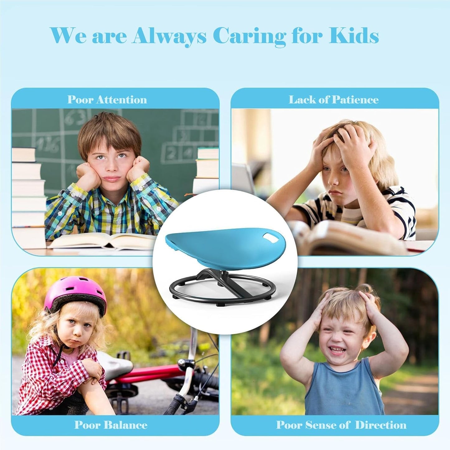Kids Sensory Spinning Chair